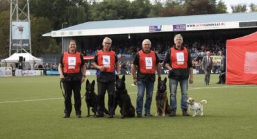 Nationale kampioenschappen KNPV in Jan Louwers Stadion