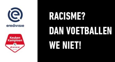 Racisme? Dan voetballen we niet.