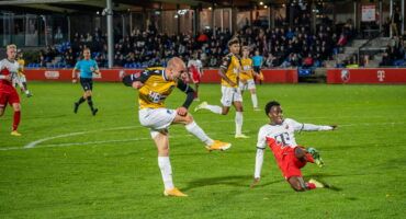 Hekkensluiter op bezoek in Jan Louwers Stadion