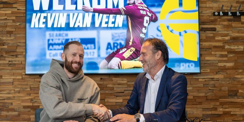 FC Eindhoven contracteert Van Veen voor twee seizoenen